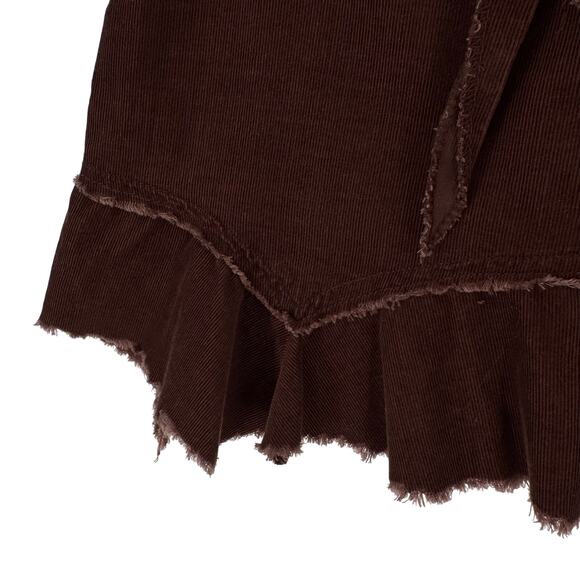 Chor Brown Mini Skirt - Picture 3 of 7